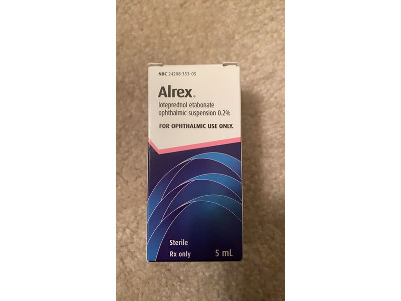 Alrex (Loteprednol etabonate) Suspension 0.2%, 5 mL, Valeant Pharma USA (RX)