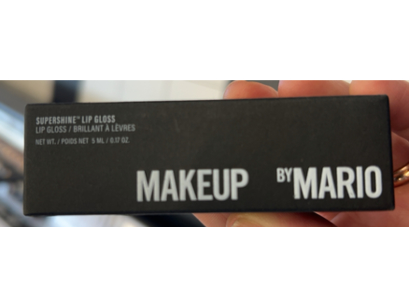 Makeup By Mario Supershine Lip Gloss, Midnight Mauve, 0.17 oz/5 mL