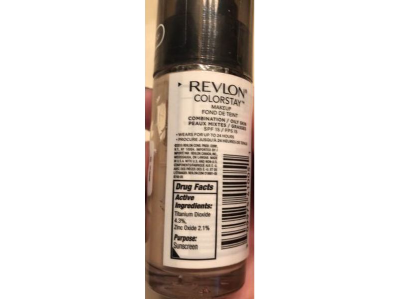 Revlon Color Stay Makeup, SPF 15, 220 Natural Beige,1.0 fl oz/30 mL