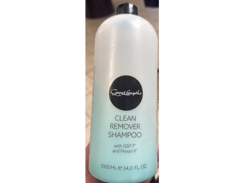 Great Lengths Clean Remover Shampoo, 34 fl oz/1000 mL