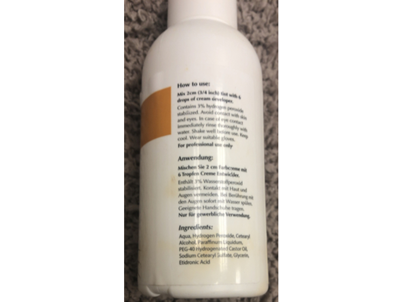 Intensive Cream Developer Oxidant