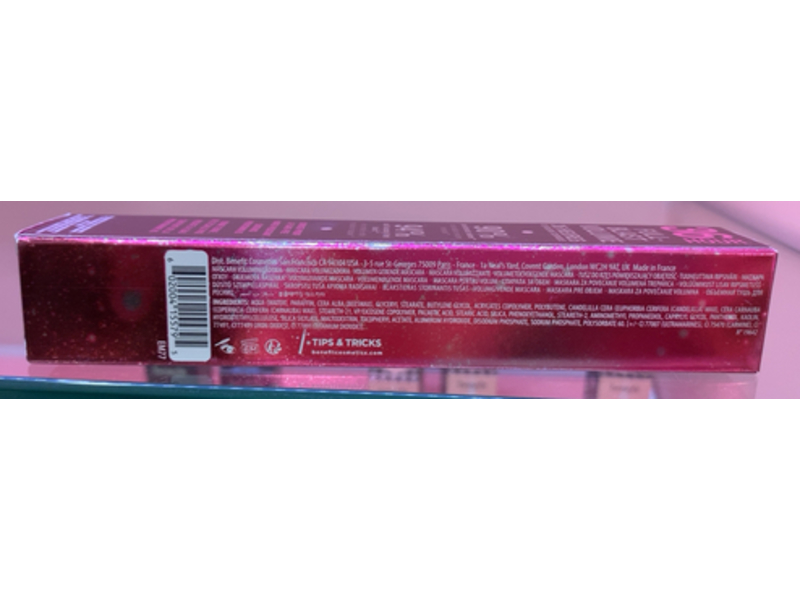 Benefit Cosmetics Bad Gal Bang Bigger Badder Volumizing Mascara, Wild Plum, 0.3 oz/8.5 g