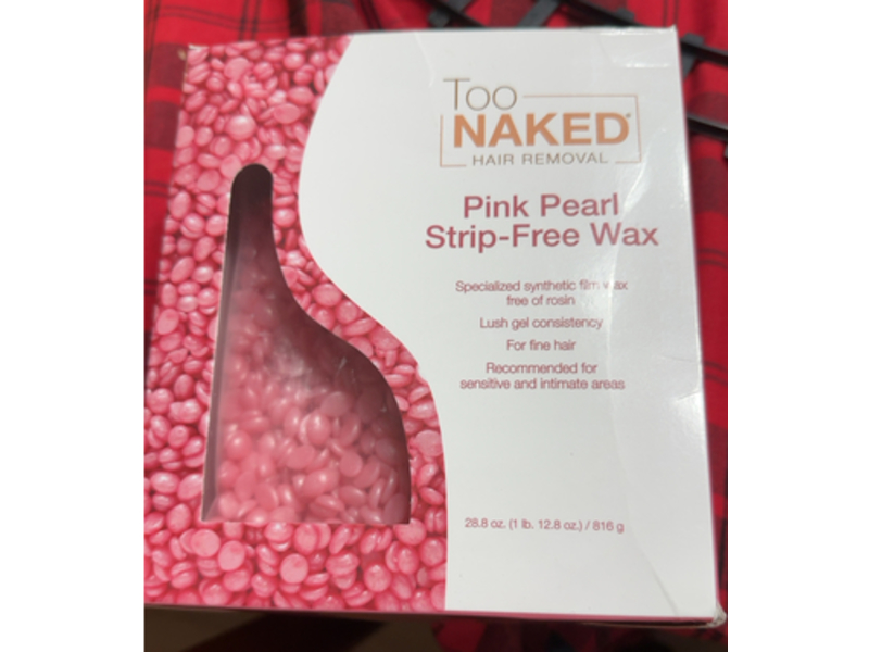 Too Naked Hair Removal Pink Pearl Strip-Free Wax, 28.8 oz/816 g