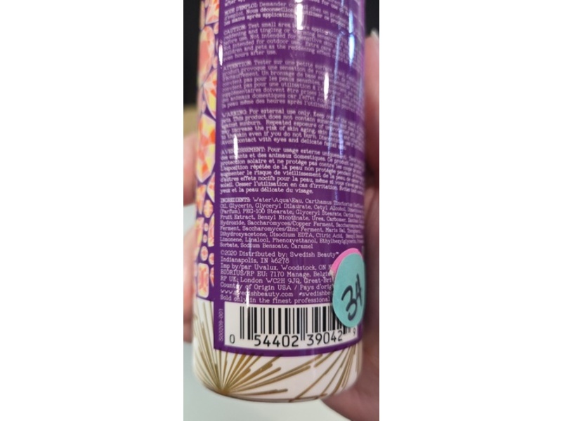 Swedish Beauty Love Boho Festival Fever Tingle Bronzer, 10 fl oz/300 mL