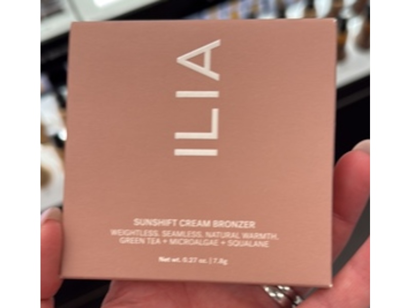 Ilia Sunshift Cream Bronzer, Bask, 0.27 fl oz/7.8 g
