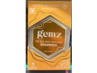 Gemz Volumizing Shampoo Dose, Up All Day, 0.3 oz/10 g, 5 Count - Image 3