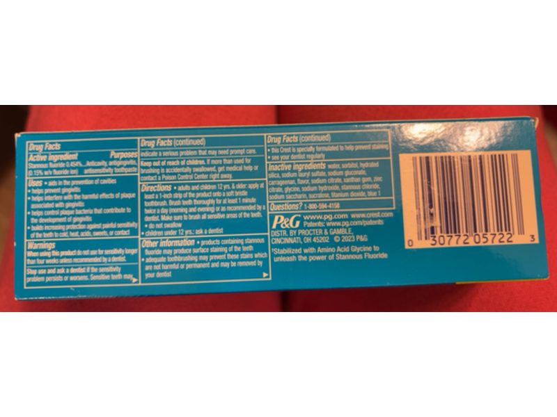 Crest Pro-Health Toothpaste, Clean Mint, 2.6 oz/73 g