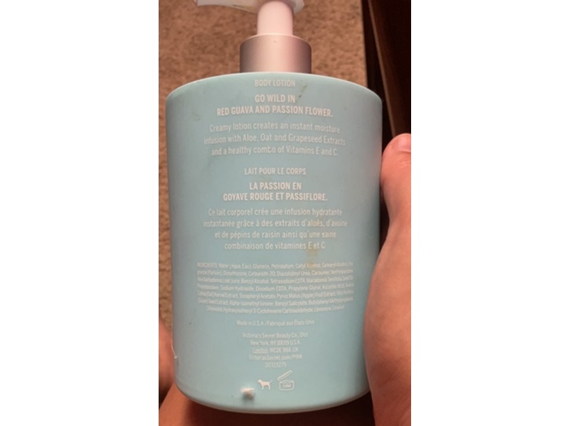 Victorias Secret Pink Body Lotion, Wild And Breezy, 16.9 fl oz/500 mL