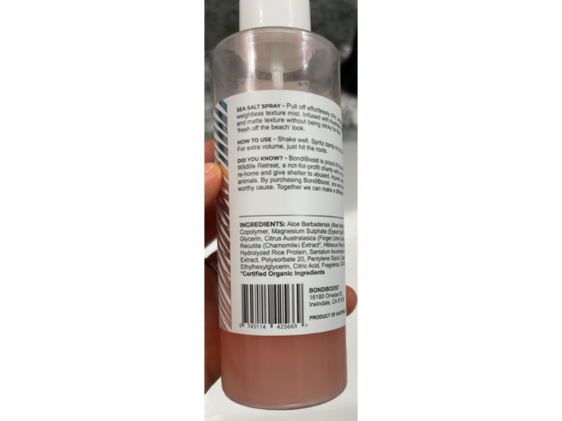 Bondi Boost Texture Spray, Sea Salt, 6.76 fl oz/200 mL