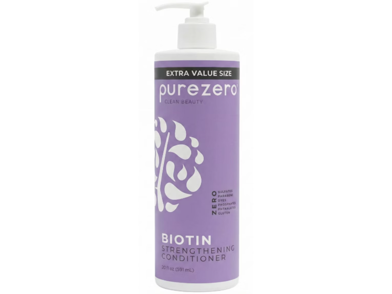Purezero Strengthening Conditioner, Biotin, 20 fl oz/591 mL