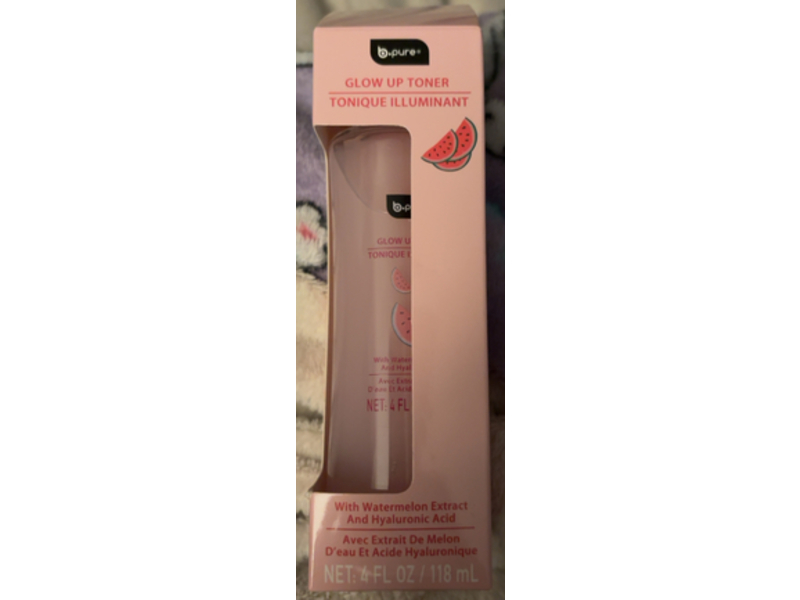 b.pure Glow Up Toner, Watermelon Extract & Hyaluronic Acid, 4 fl oz/118 mL