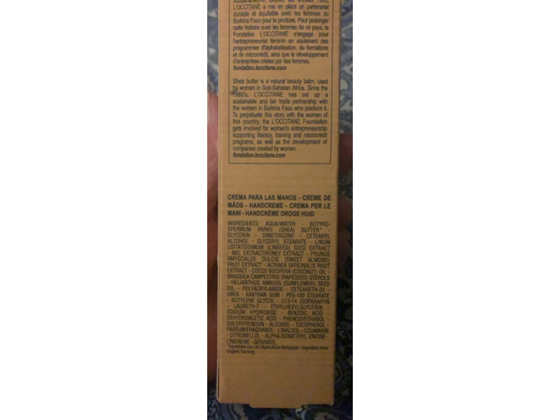 L'Occitane En Provence Hand Cream, 2.6 oz/75 mL