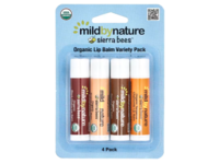 Mild By Nature Sierra Bees Organic Lip Balm Variety Pack, Pack Of 4 - thumbnail 1