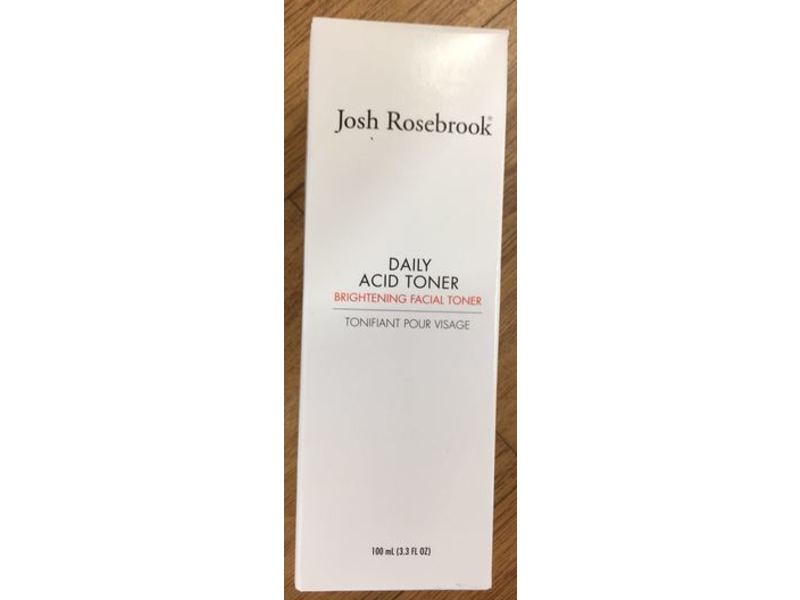 Josh Rosebrook Daily Acid Toner, 3.3 fl oz/100 mL