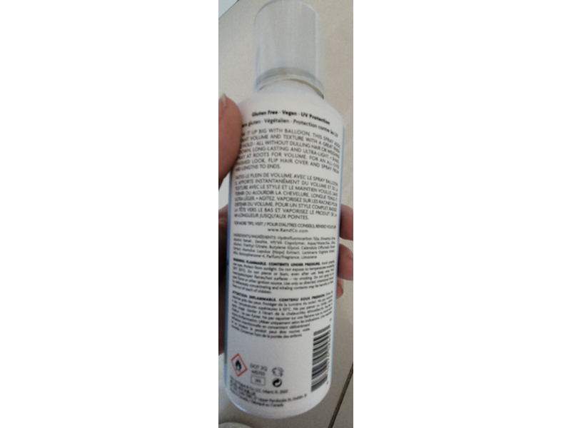 R+Co Balloon Dry Volume Spray, 5 oz/176 mL