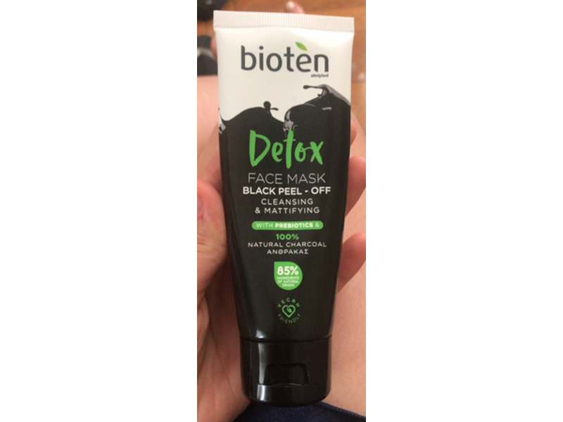 Bioten Detox Peel-Off Face Mask, Prebiotics, 50 mL