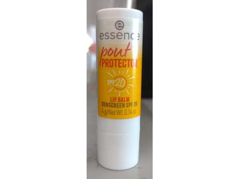 Essence Pout Protector Sunscreen Lip Balm, SPF 20, 0.14 oz/4 g