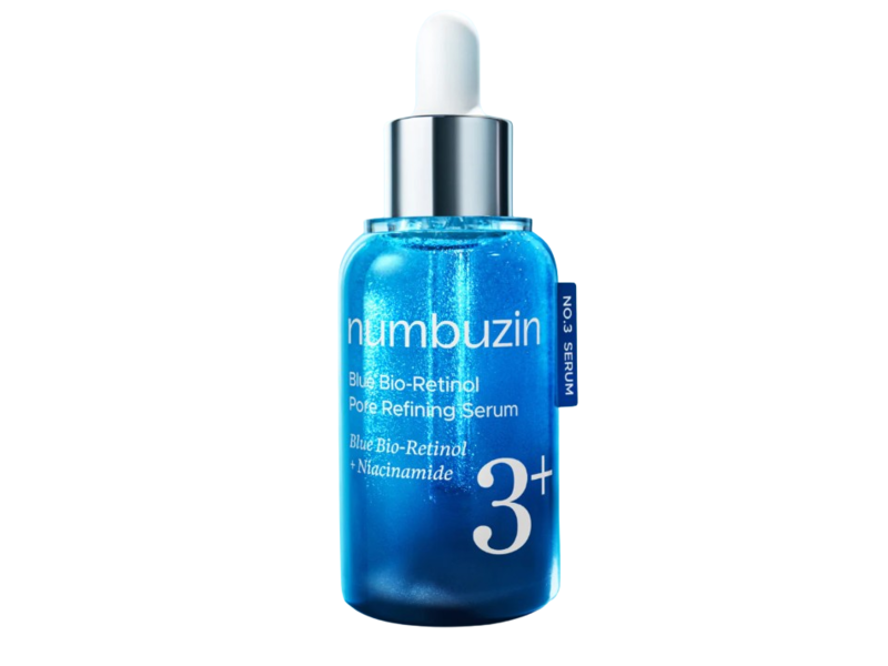 Numbuzin Blue Bio-Retinol Pore Refining Serum, No.3 Serum, 1.01 fl oz/30 mL