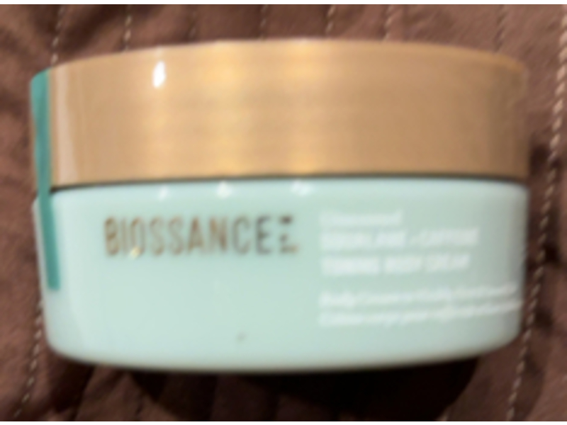 Biossance Toning Body Cream, Squalane + Caffeine, 2 oz