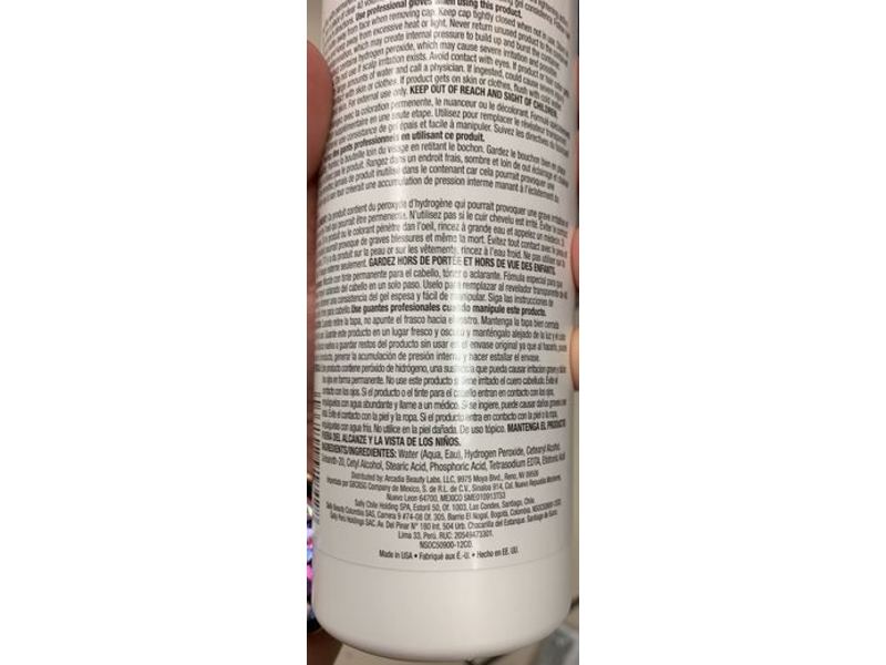Salon Care Creme Developer, 40 Volume, 16 fl oz/473 mL