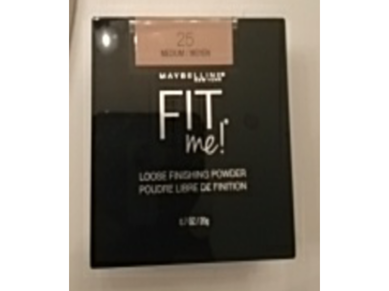 Maybelline New York Fit Me! Loose Finishing Powder, 25 Medium, 0.7 oz/20 g