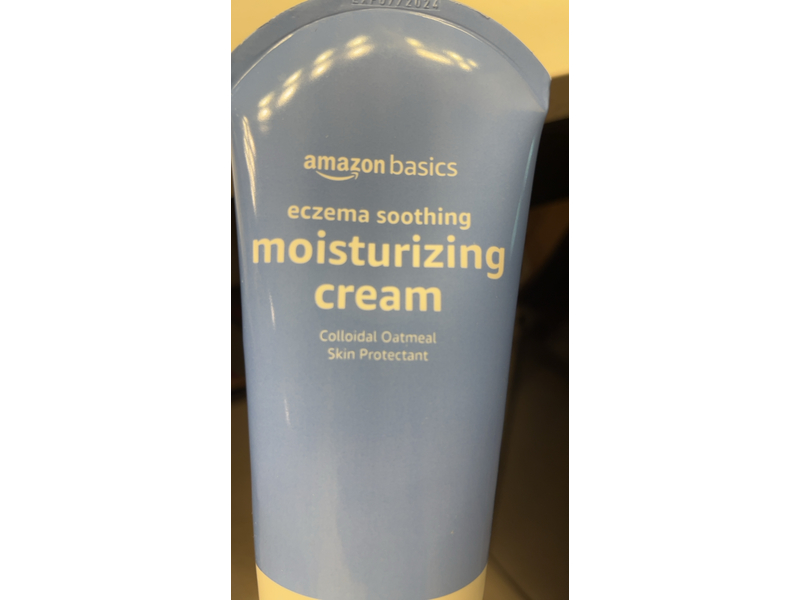 Amazon Basics Eczema Soothing Moisturizing Cream, Colloidal Oatmeal, 7.3 oz/207 g
