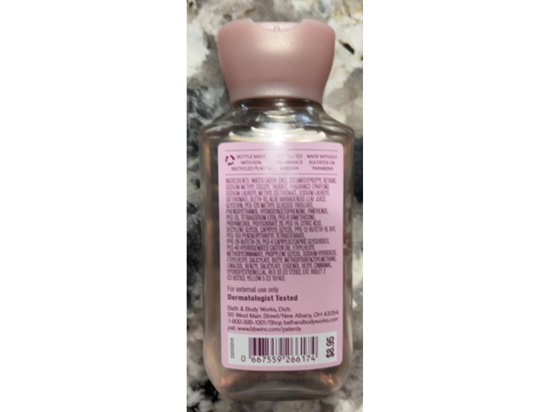 Bath & Body Works A Thousand Wishes Body Wash, Vitamin B5 & Aloe, 3 fl oz/88 mL