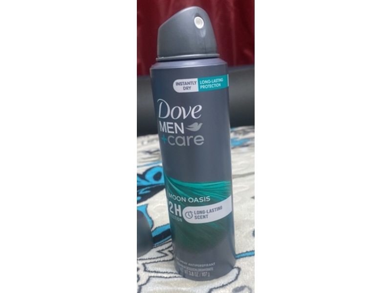 Dove Men + Care Antiperspirant Dry Spray, Moon Oasis, 3.8 oz/107 g