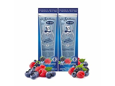 Dr. Sheffield’s Natural Toothpaste, Mixed Berry, 4.2 oz/119 g