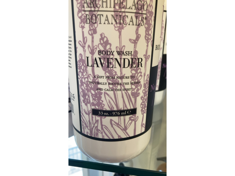 Archipelago Botanicals Body Wash, Lavender, 33 oz/976 mL