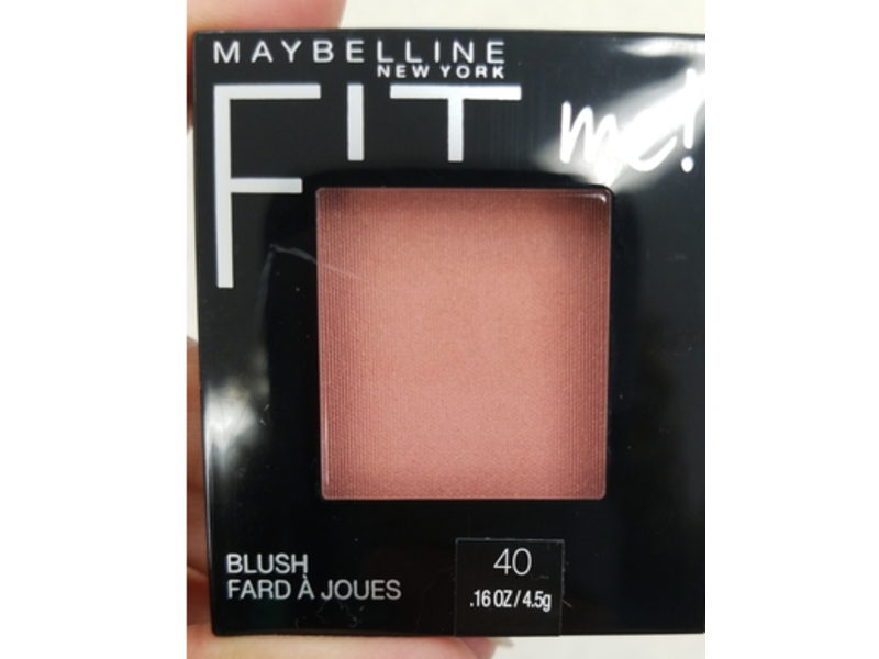 Maybelline New York Fit Me Blush, 40 Peach, 0.16 oz/4.5 g