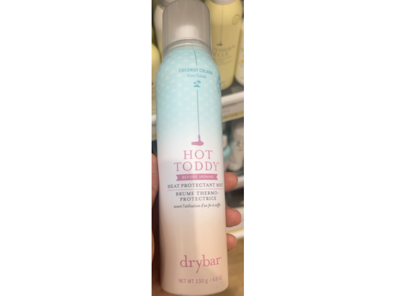 Drybar Hot Toddy Heat Protectant Mist, Coconut Colada, 4.6 oz