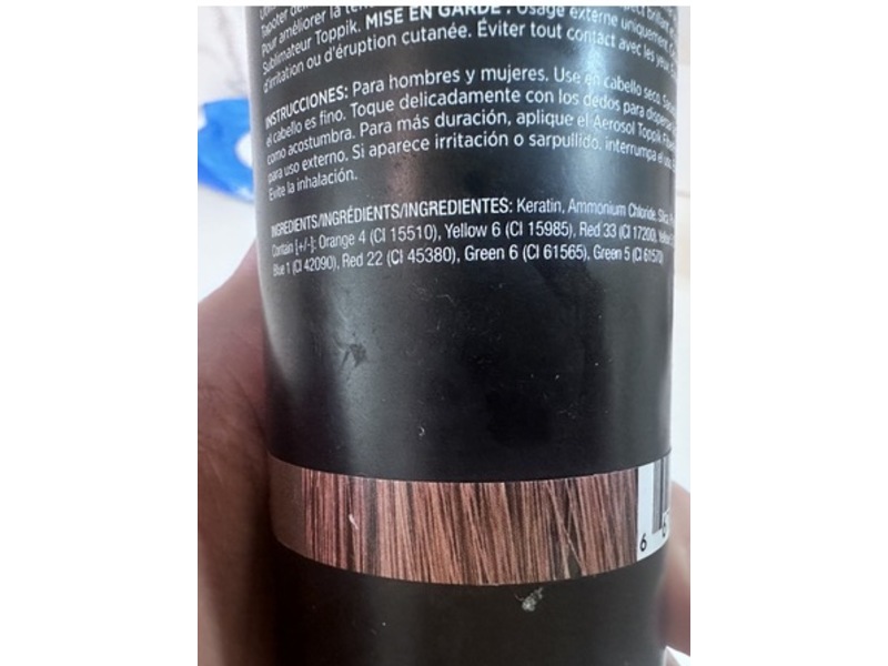 Toppik Hair Building Fibres, Medium Brown, 1.94 oz/55 g