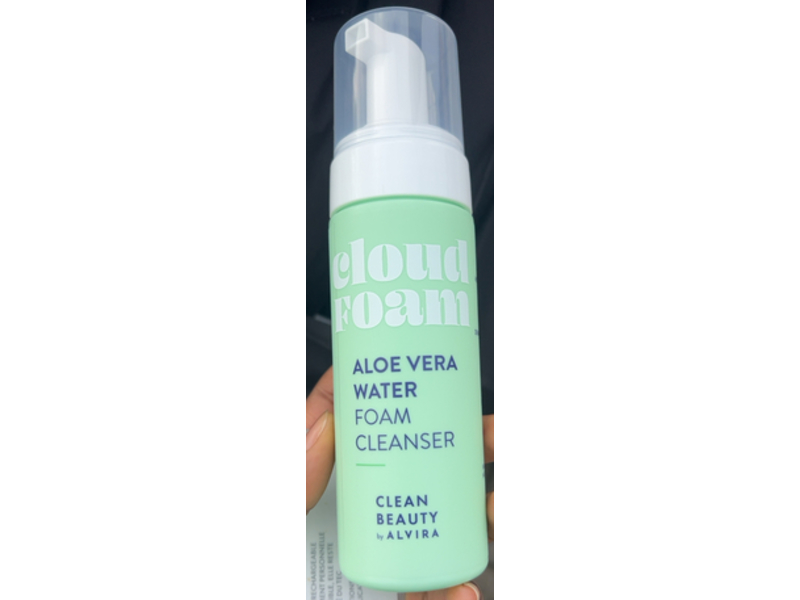 Clean Beauty Alvira Cloud Foam Cleanser, Aloe Vera Water, 150 mL