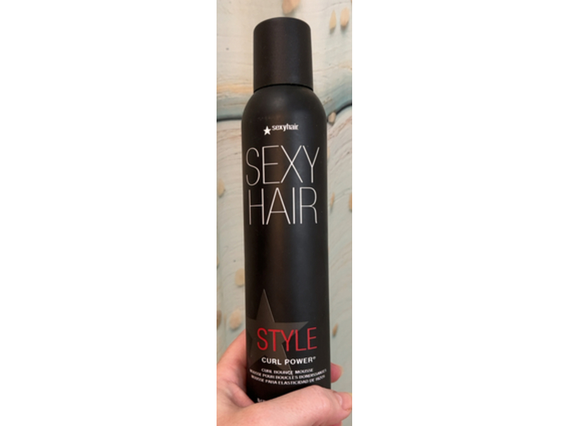 SexyHair Style Curl Power Curl Bounce Mousse, 8.4 oz/239 g