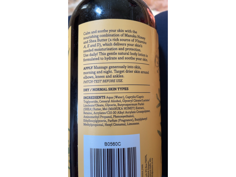 Essano Hydrate & Soothe Body Lotion, Manuka Honey, 27.05 fl oz/800 mL