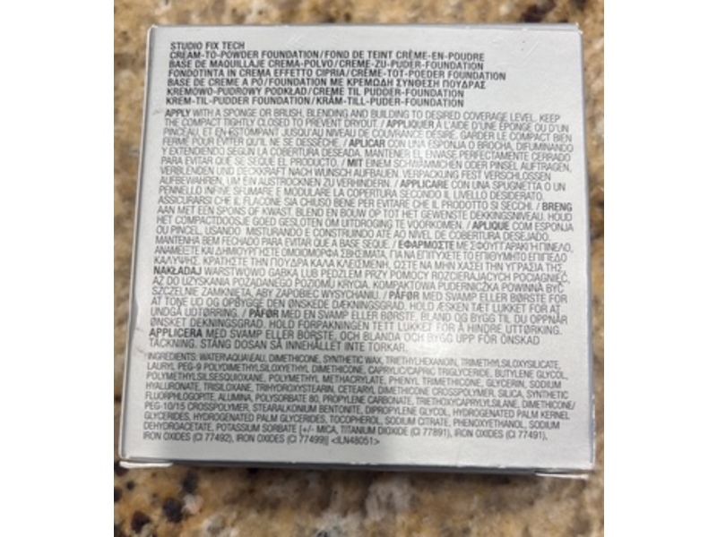 M.A.C Studio Fix Tech Cream To Powder Foundation, NW 25, 0.35 oz/10 g