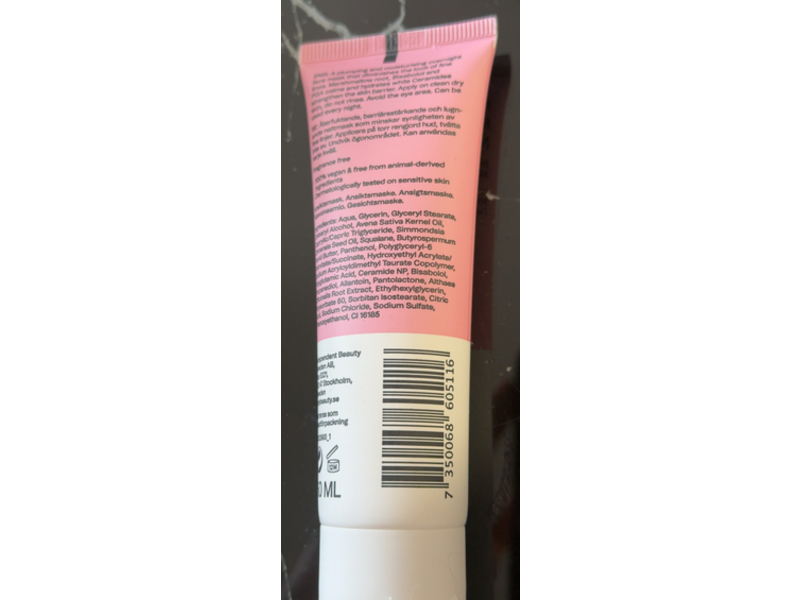 Indy Beauty Moisture Night Mask, Marshmallow, 50 mL