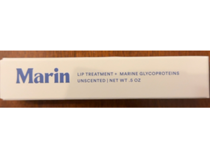 Marin Lip Treatment, Unscented, 0.5 oz.