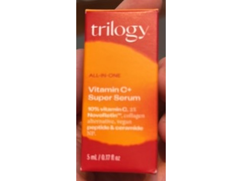 Trilogy All-In-One Vitamin C+ Super Serum, 0.17 fl oz/5 mL