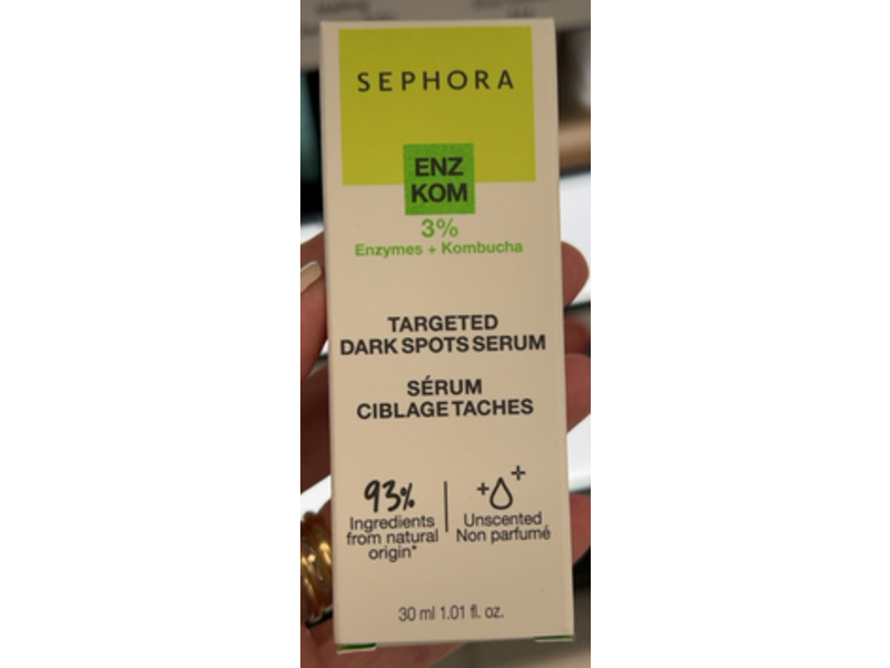 Sephora Targeted Dark Spot Serum, Enzymes + Kombucha, 1 oz / 30 mL