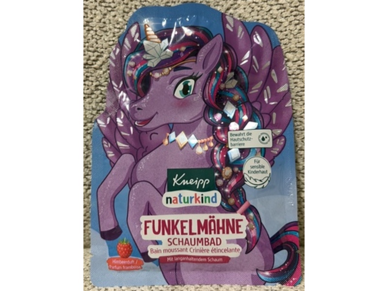 Kneipp Naturkind Unicorn Bubble Bath, Raspberry Scent, 40 mL