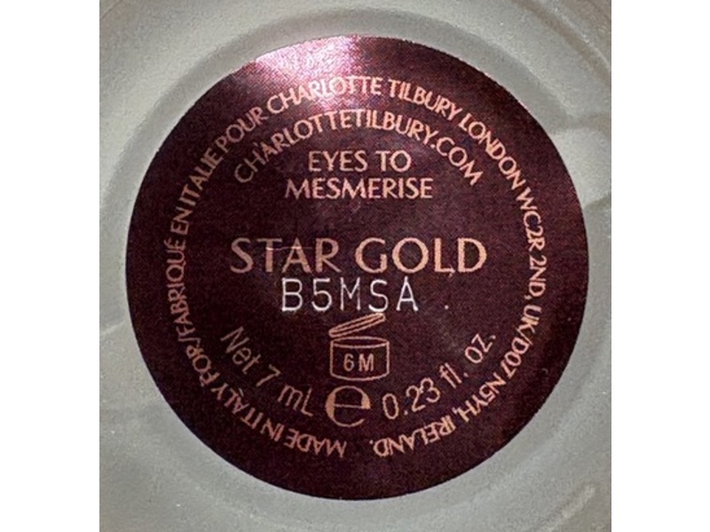 Charlotte Tilbury Eyes to Mesmerize, Star Gold, 0.23 fl oz/7 mL