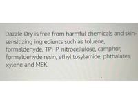 Dazzle Dry Nail Lacquer, Fast Track Cherry, 0.5 fl oz/15 mL - Image 4