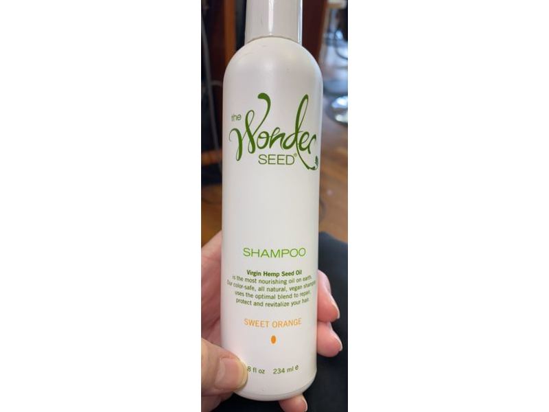 Wonder Seed Shampoo, Sweet Orange, 8 fl oz/234 mL
