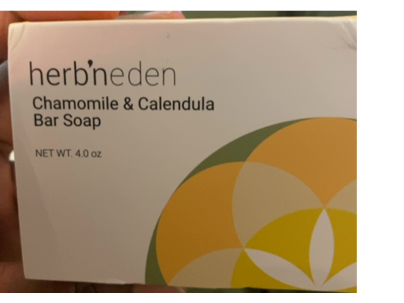 Herb'n Eden Bar Soap, Chamomile & Calendula, 4.0 oz