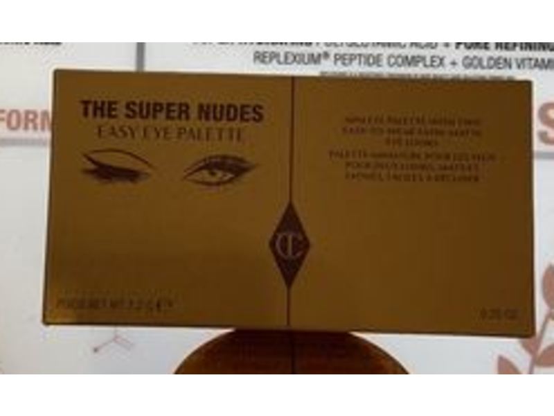 Charlotte Tilbury The Super Nudes Easy Eye Palette, 0.25 oz/7.2 g