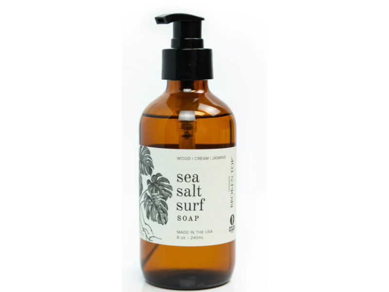 Broken Top Soap, Sea Salt Surf, 8 oz/240 mL