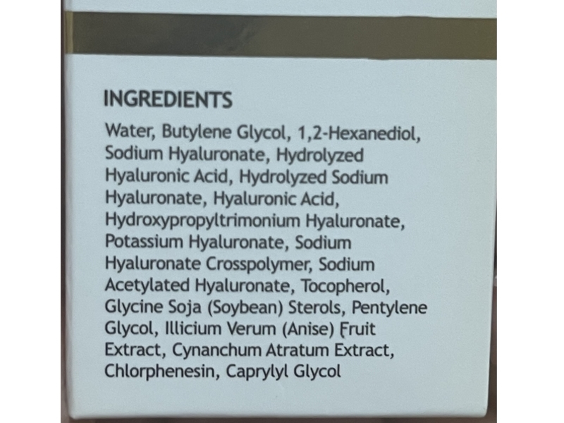 Clara's Advanced Hydrating Serum, Hyaluronic Acid 100, 1 fl oz/30 mL