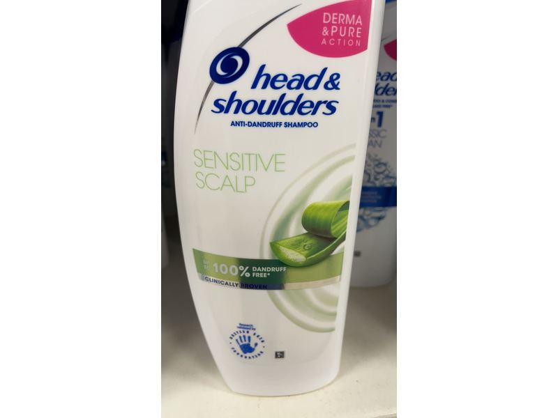 Head & Shoulders Anti-Dandruff Shampoo, Sensitive Scalp, 500 mL